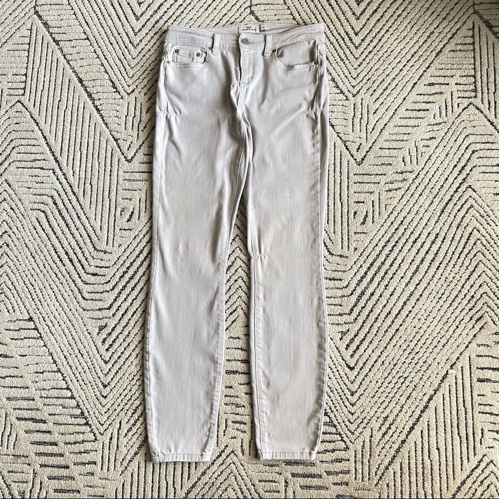 Vineyard Vines Gray Jeans Size 4 - Picture 2 of 7